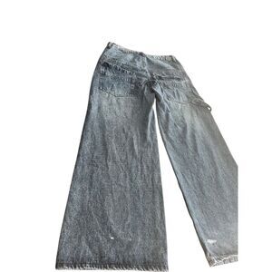 SHEIN flare wide leg jeans size L